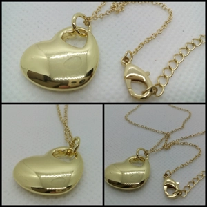 COLGANTE CORAZÓN Y CADENA