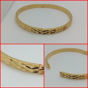 PULSERA DE CAÑA LABRADA 7.2MM