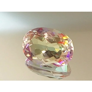 Enorme Pieza De Cuarzo Místico Oval 15.80 Cts