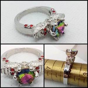 Anillo Místico Aura - Talla 8 USA