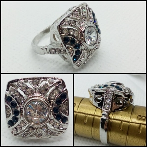 Anillo Esplendor de Cristal - Talla 7 USA