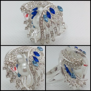 Anillo Swan Elegance – Talla 6 USA