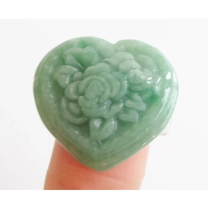 Colgante de jade natural ”A Jade” con certificado - Exclusivo