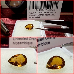 Turmalina Pera Mozambique 1.22 Cts.