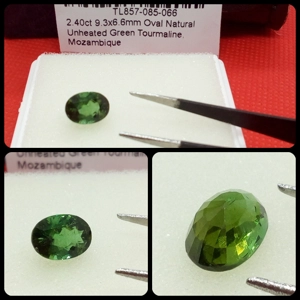 Turmalina Mozambique talla Oval 2.40 Cts