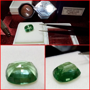 TURMALINA PARAIBA VERDE BRASIL 6.30 CTS.