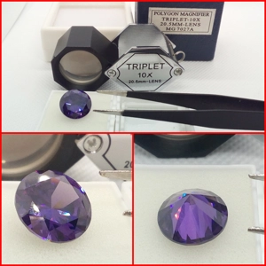 ZAFIRO MORADO SISTEMA CHATHAM 11 Cts.