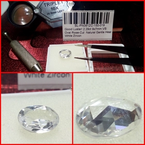 Zircón VS Oval 2.29 Cts