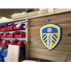 Leeds Utd Wooden Plaque