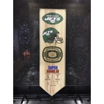 New York Jets Wooden Pennant