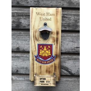 West Ham Rustic Bottle Opener