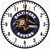 Baltimore Ravens Wooden Clock