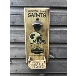 New Orleans Saints Bottle Opener