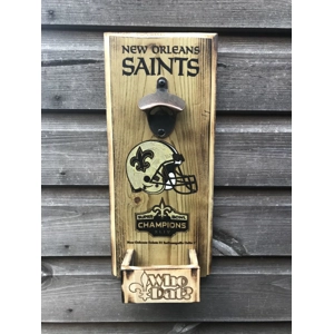 New Orleans Saints Bottle Opener