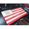 New York Giants Rustic Wooden Flag