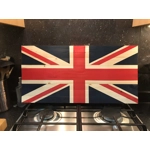 Union Jack Rustic Wooden Flag