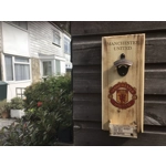 Manchester Utd Rustic Bottle Opener