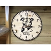 Rangers FC Wooden Clock