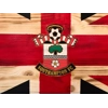 Southampton FC Rustic Wooden Flag