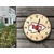 Kansas City Chiefs Wooden Clock