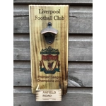 Liverpool Football Club Rustic Bottle Opener
