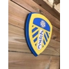 Leeds Utd Wooden Plaque