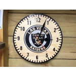Las Vegas Raiders wooden Clock
