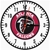 Atlanta Falcons Wooden Clock