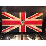 Southampton FC Rustic Wooden Flag