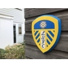 Leeds Utd Wooden Plaque