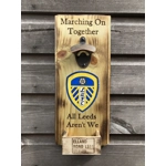 Leeds Utd Rustic Bottle Opener