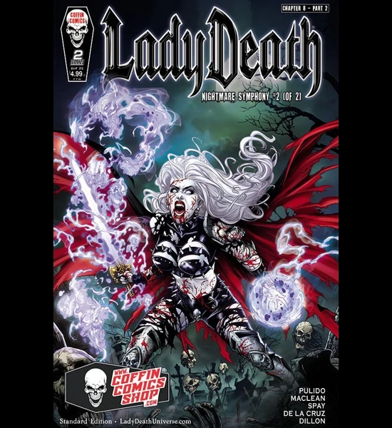 Lady Death - Nightmare Symphony - 2 - Comic Book