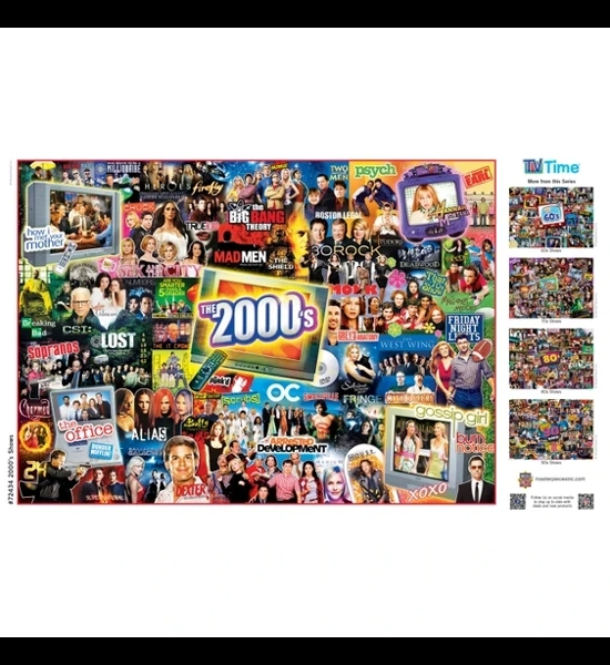 T.V. Time - 2000's Shows 1000 Piece Puzzle