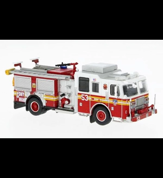 FDNY Manhattan '13 Seagrave Engine 53 Diecast 1/87 Scale