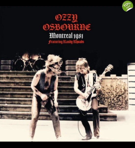 Ozzy Osbourne - Live Montreal 1981 Feat. Randy Rhodes IMPORT Vinyl LP