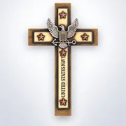 U.S. Navy Small Wall Cross