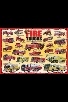 Fire Trucks 100 PC Puzzle