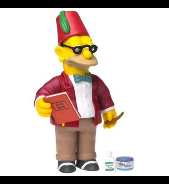 The Simpsons Sunday Grandpa Action Figure