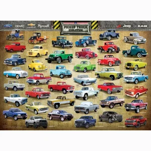 Pickup Truck Evolution 1000 PC Puzzle
