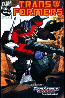 Transformers - Preview April 2002 Comic