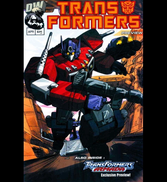 Transformers - Preview April 2002 Comic