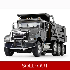 Mack Granite Dump Truck Stormy Grey 1:34 Scale