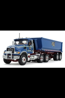 1st Gear Sid Kamp Mack Granite End Dump 1/34 Die..