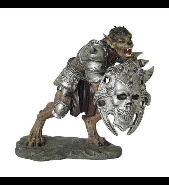 Wolfman Warrior Statue