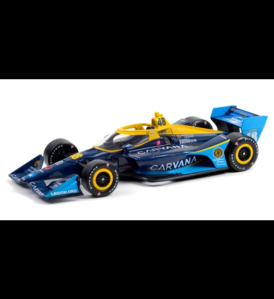 Number 48 Jimmie Johnson 2021 Carvana Indycar Series 1/18 Diecast