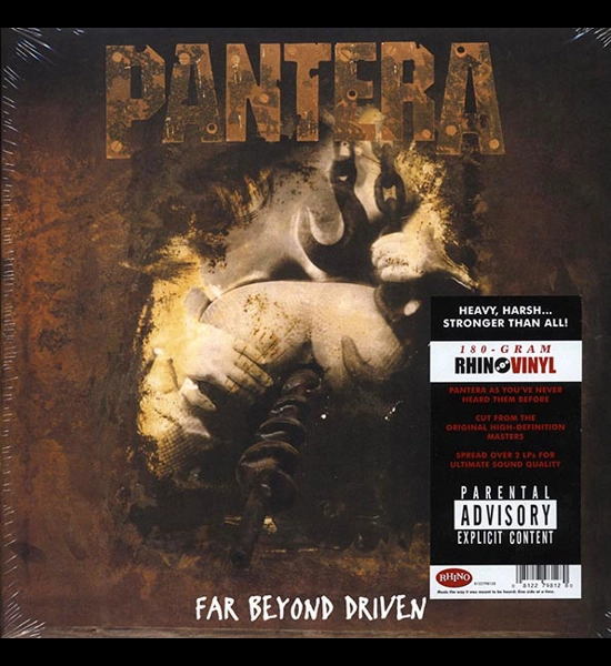 Pantera - Far Beyond Driven Rhino Vinyl LP - Original Cover Art