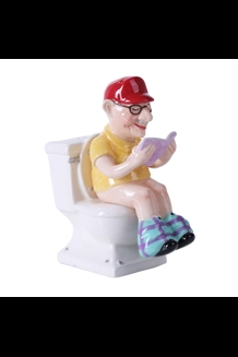 Grandpa Toilet Salt & Pepper Shakers