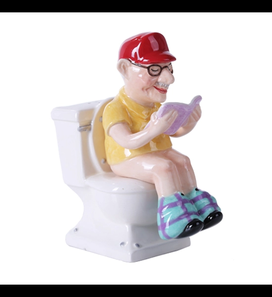 Grandpa Toilet Salt & Pepper Shakers