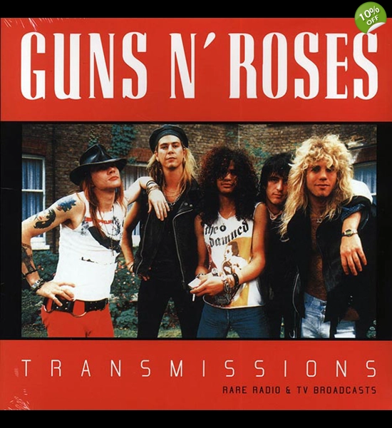 Guns N Roses - Transmissions Radio / TV Live Broadcasts Vinyl LP