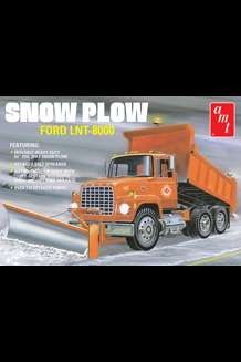 AMT Ford LNT-8000 Snow Plow Model Kit